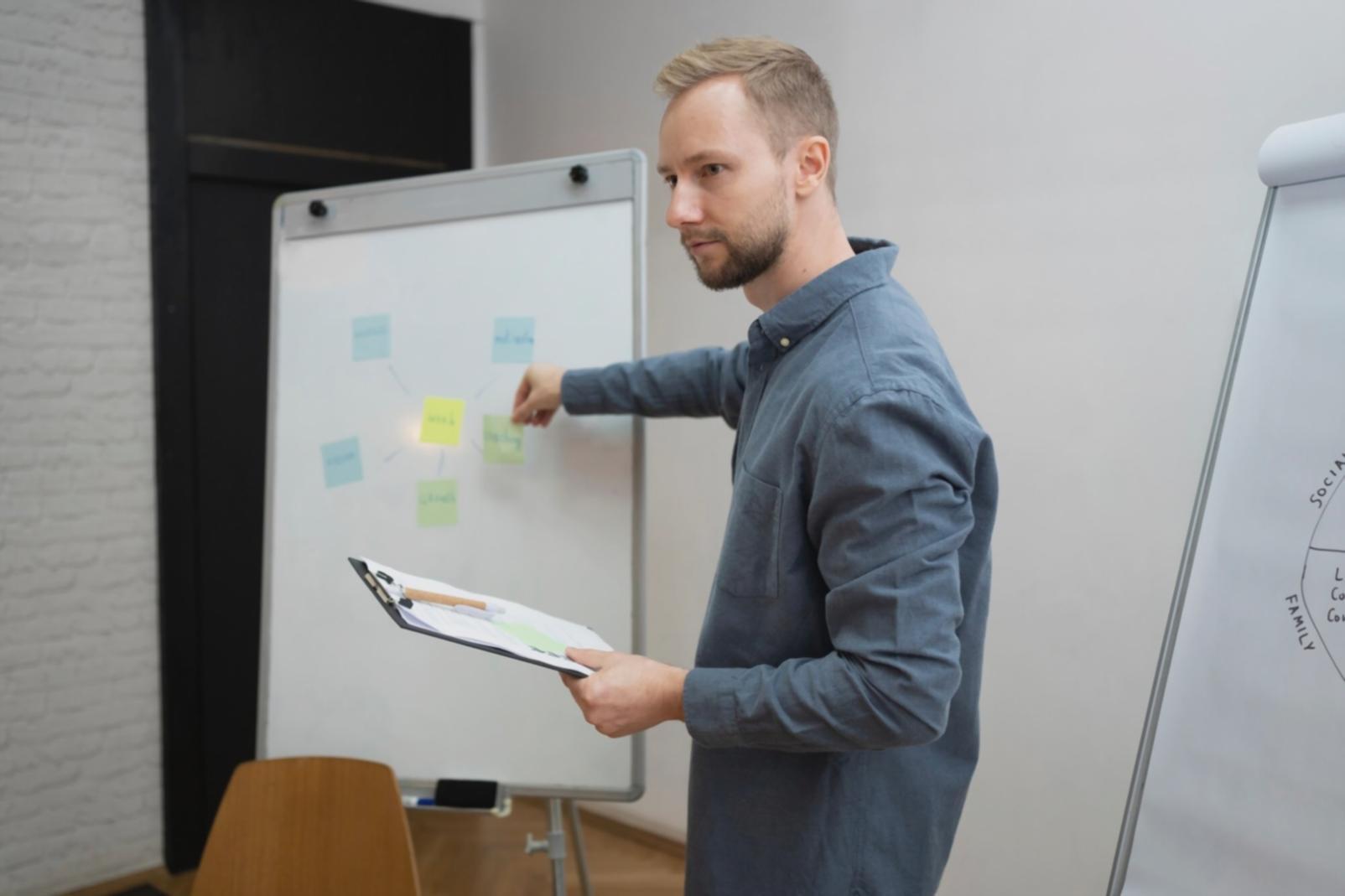 Teilnehmer bei der Cashflow-Analyse